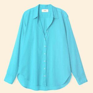 Xirena Beau Shirt in Cabana Blue, NWOT, size SM